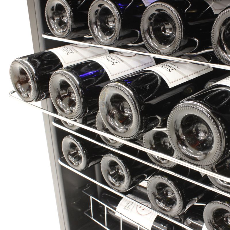 Vinotemp 48-Bottle Touch Screen Wine Cellar + Reviews | Crate & Barrel