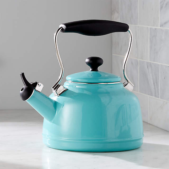 Chantal enamel best sale tea kettle