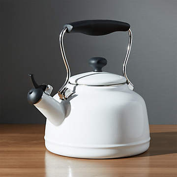 CARAWAY HOME Stovetop Whistling Tea Kettle in Gray KW-TKTL-GRY - The Home  Depot