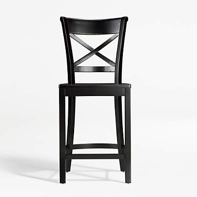 Vintner Black Counter Stool