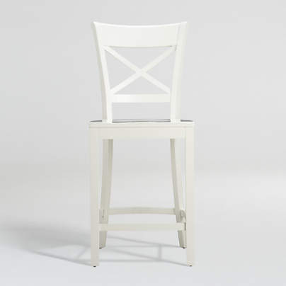 Vintner White Counter Stool