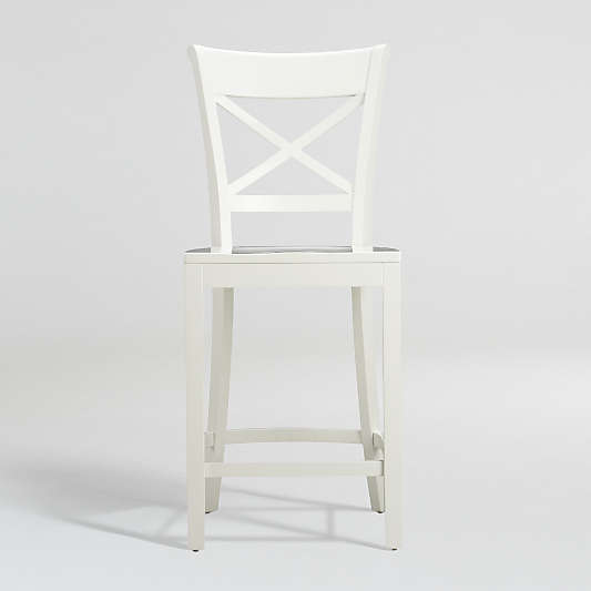 Vintner White Counter Stool
