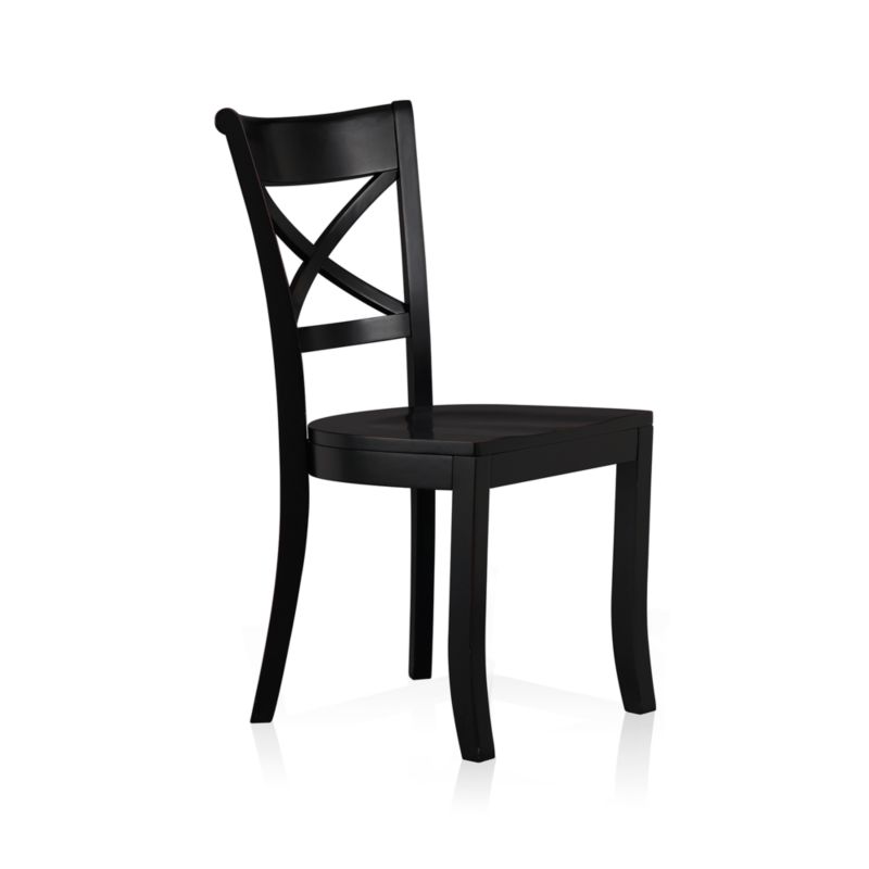 Vintner Black Wood Dining Chair