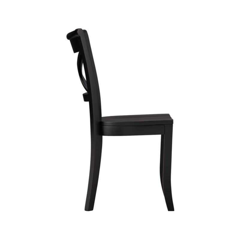 Vintner Black Wood Dining Chair