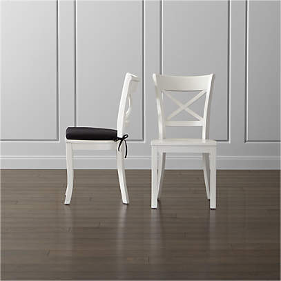 Vintner White Wood Dining Chair And, White And Wood Dining Room Chairs
