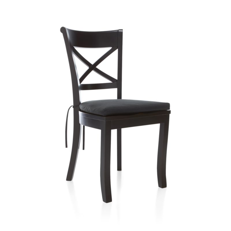 Vintner Black Wood Dining Chair