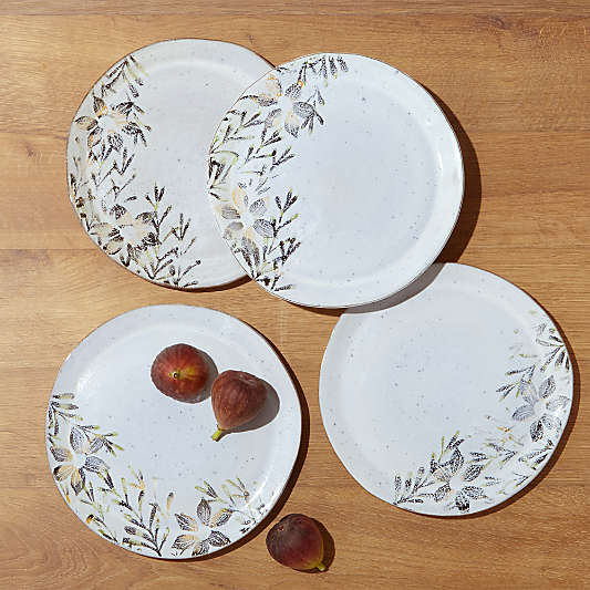 Viola Salad Plates, Set of 4