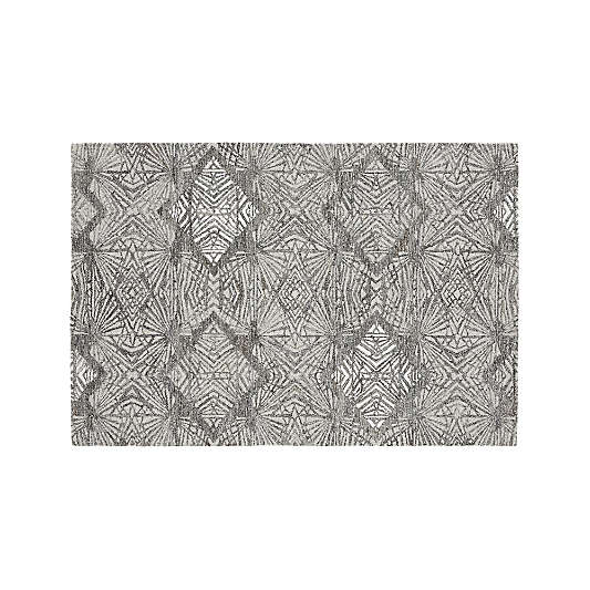 Virna Modern Botanical Area Rug 6x9