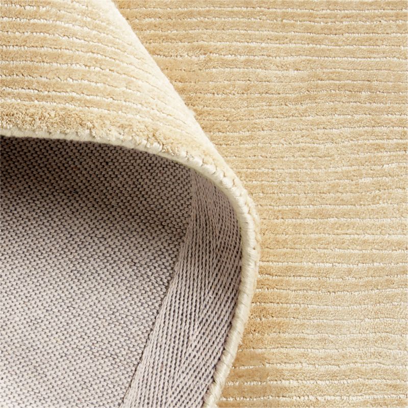 Viscose Double Striped Beige Kids Area Rug 6'x9' - image 7 of 7