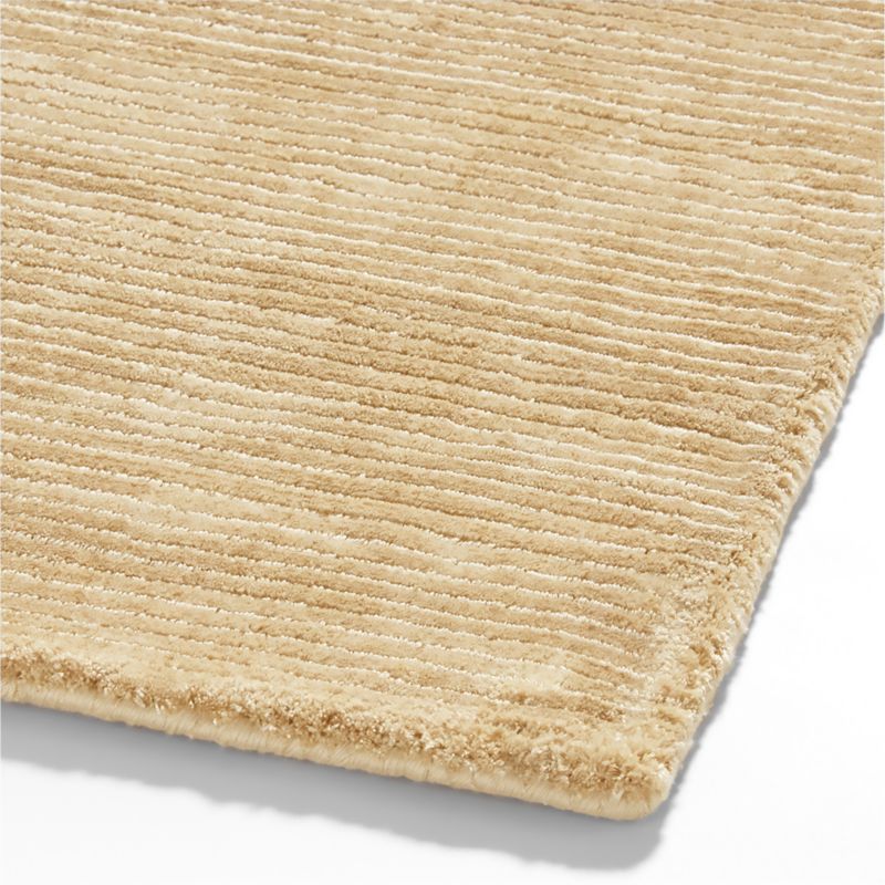 Viscose Double Striped Beige Kids Area Rug 6'x9' - image 6 of 7