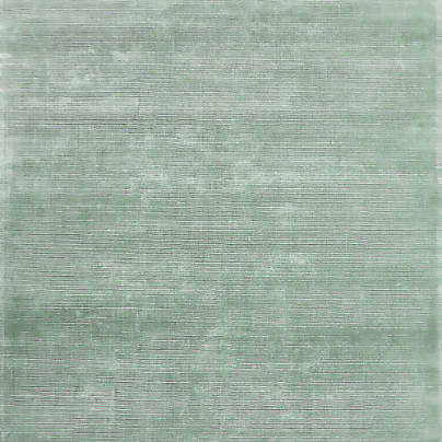 Viscose Double Striped Light Green Kids 12"x18" Rug Swatch