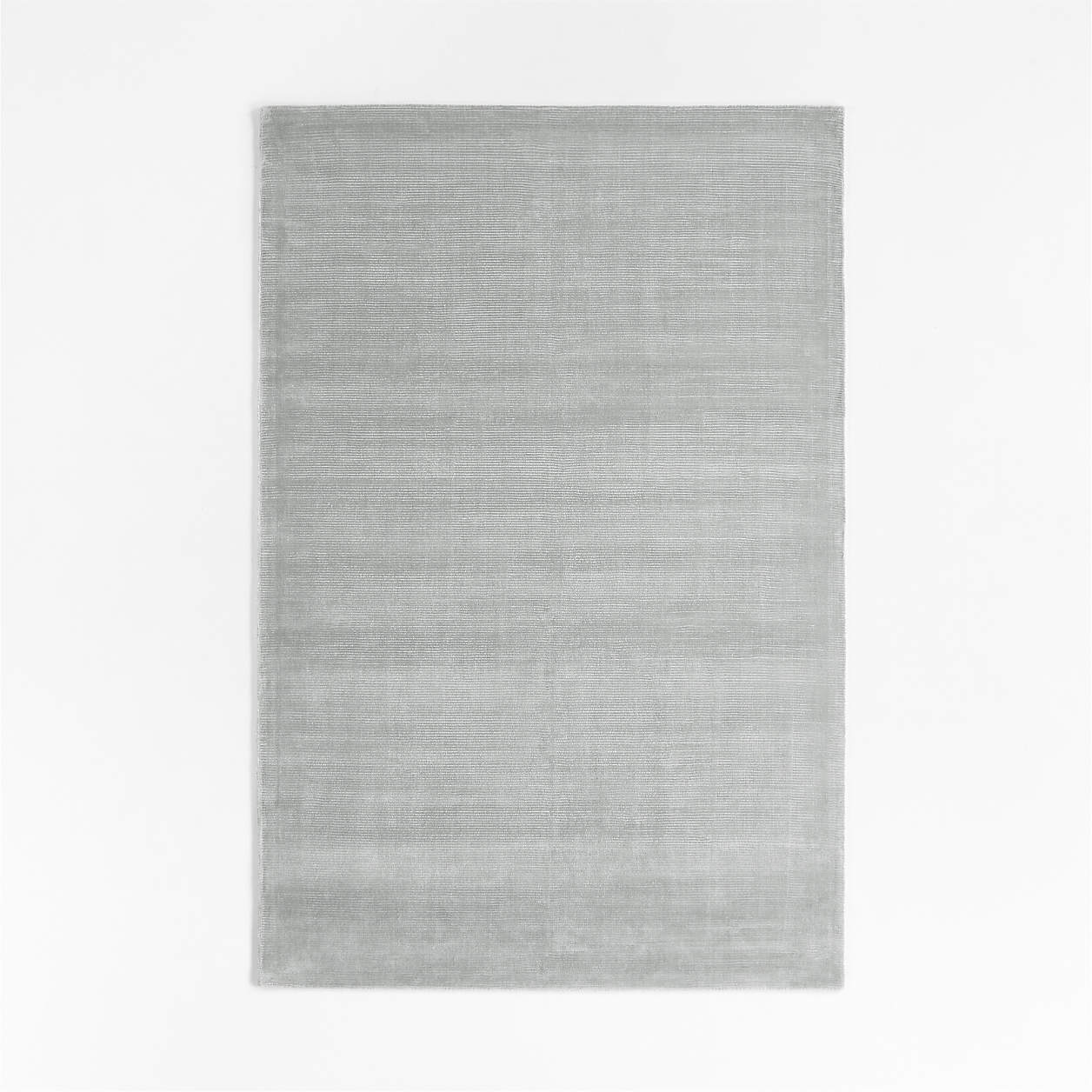 Viscose Double Striped Light Grey Kids Area Rug 6x9 + Reviews | Crate ...