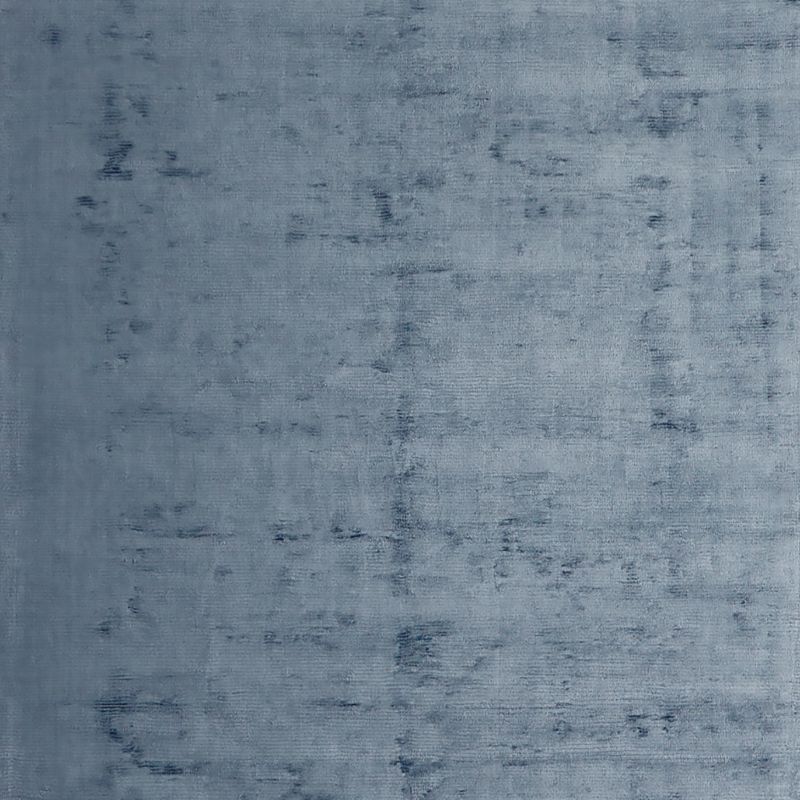 Viscose Double Striped Smoke Blue Kids Area Rug 5'x8' - image 2 of 7