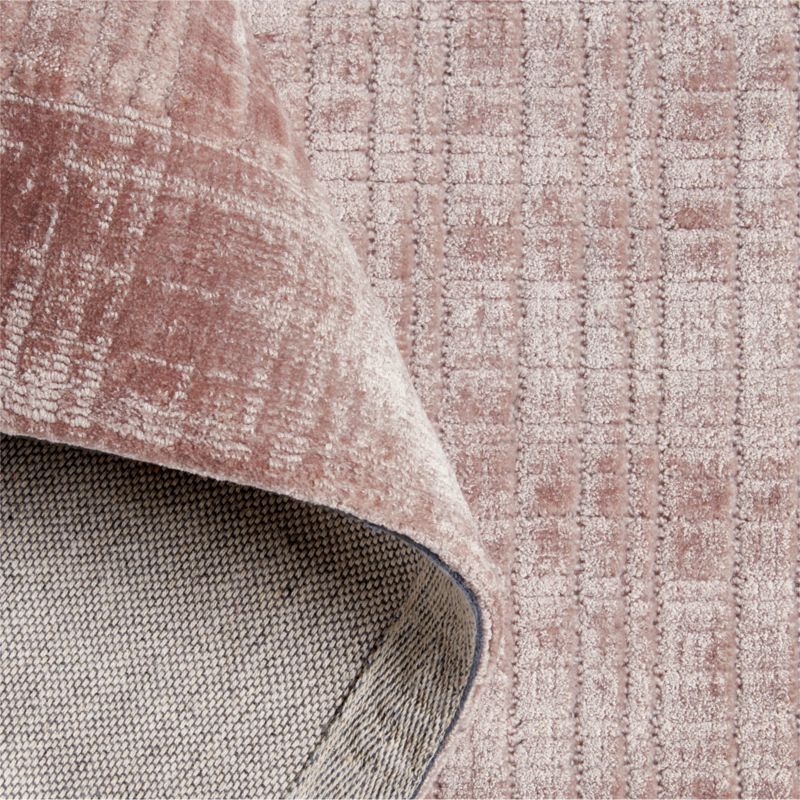 Viscose Grid Light Purple Kids Area Rug 8x10 + Reviews Crate & Kids