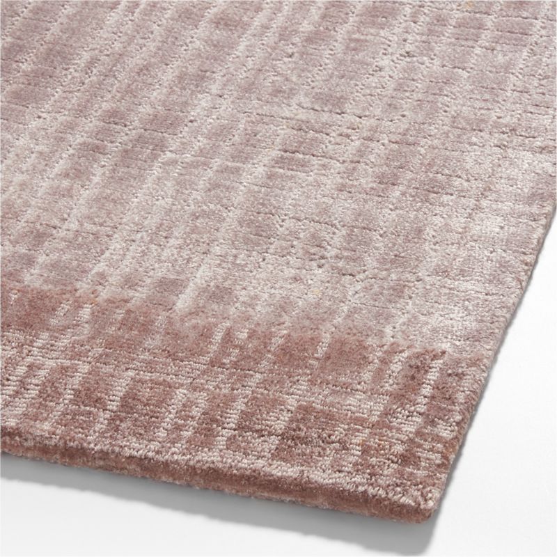 Viscose Grid Light Purple Kids 12"x18" Rug Swatch - image 2 of 4