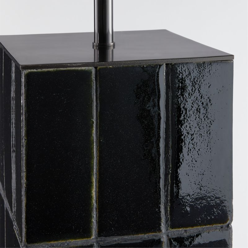 Vista Ceramic Tile Black Table Lamp - image 5 of 7