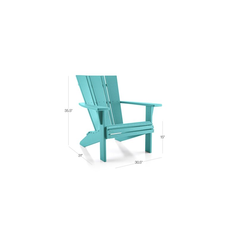 View Vista II Aruba Outdoor Adirondack Chair by POLYWOOD® - image 2 of 11