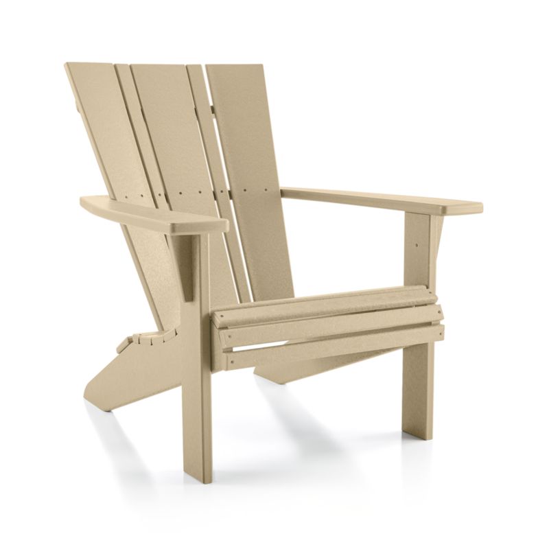 Vista II Sand Outdoor Adirondack Chair  by POLYWOOD® - image 11 of 13