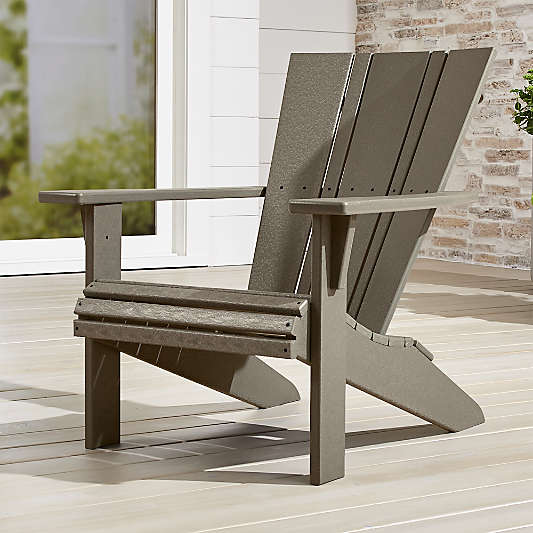 Vista II Slate Grey Adirondack Chair