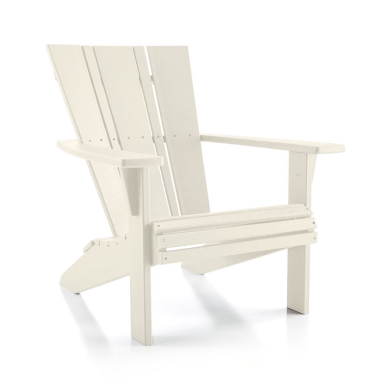 Vista II White Outdoor Adirondack Chair by POLYWOOD® - image 11 of 13