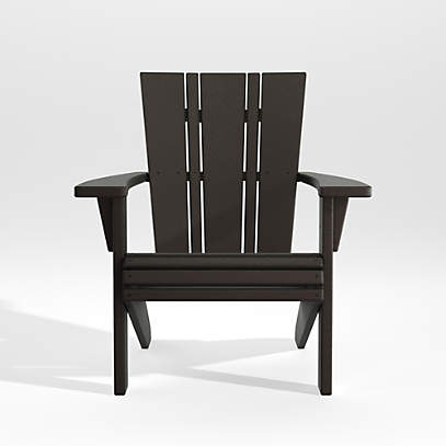 Black outdoor chairs online modern