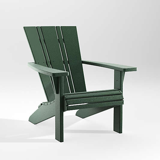 Vista II Green Outdoor Adirondack Chair by POLYWOOD®