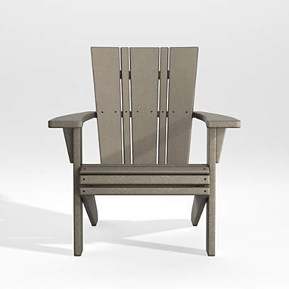 Crate and barrel adirondack chair new arrivals