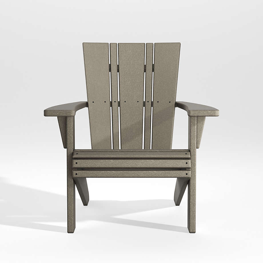 Vista Ii Slate Grey Adirondack Chair 