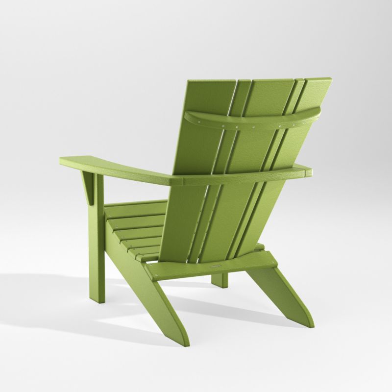 Vista II Lime Outdoor Adirondack Chair by POLYWOOD® - image 7 of 13