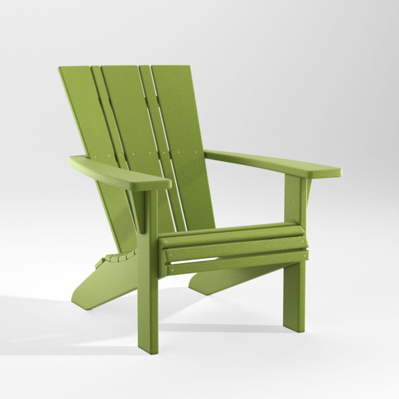 Vista II Lime Outdoor Adirondack Chair by POLYWOOD® - image 0 of 13