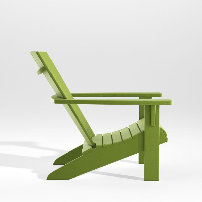 Vista II Lime Outdoor Adirondack Chair by POLYWOOD® - image 6 of 13