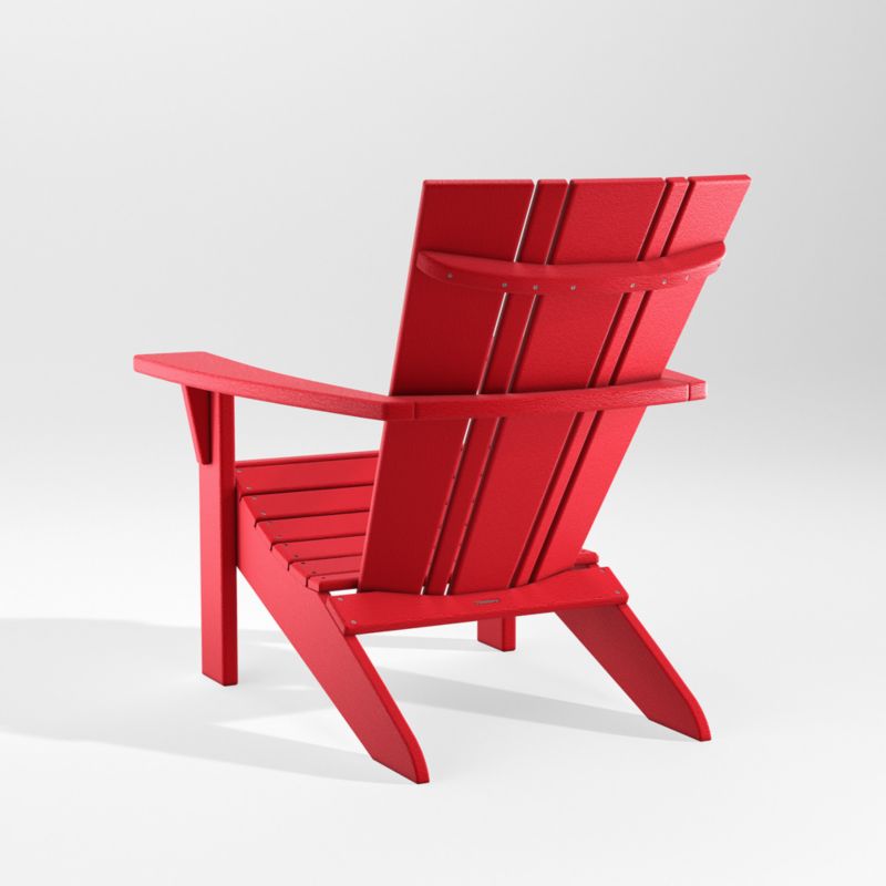 Vista II Sunset Red Outdoor Adirondack Chair by POLYWOOD® - image 7 of 13