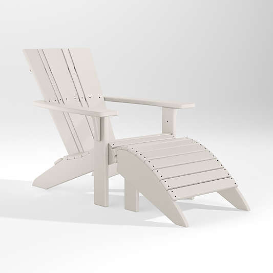 Vista II Sand Outdoor Adirondack Chair by POLYWOOD®