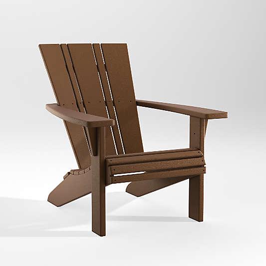 Vista II Teak Outdoor Adirondack Chair by POLYWOOD®