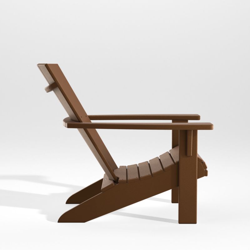 Vista II Teak Outdoor Adirondack Chair by POLYWOOD® - image 6 of 13