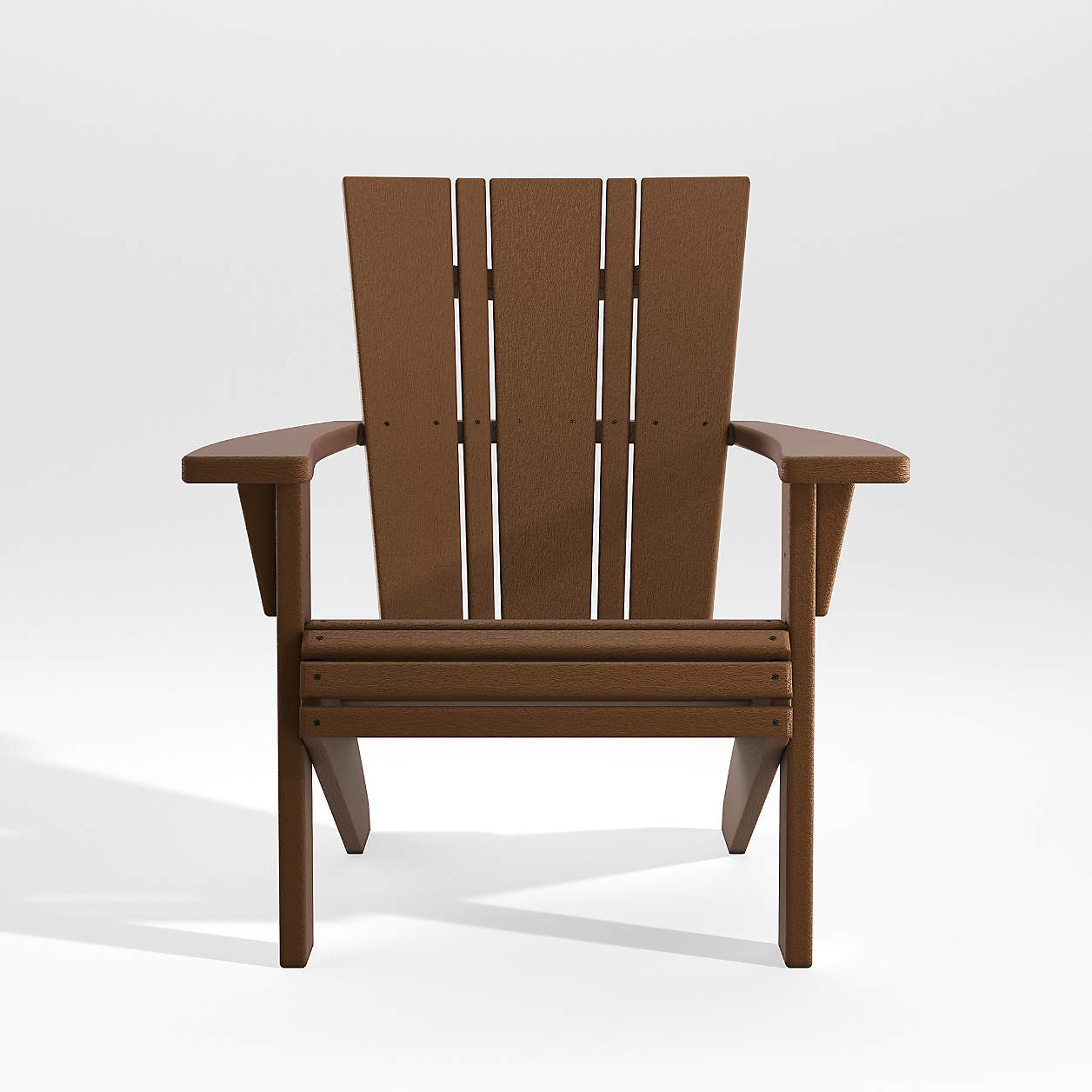 Vista II Teak Adirondack Chair + Reviews Crate and Barrel