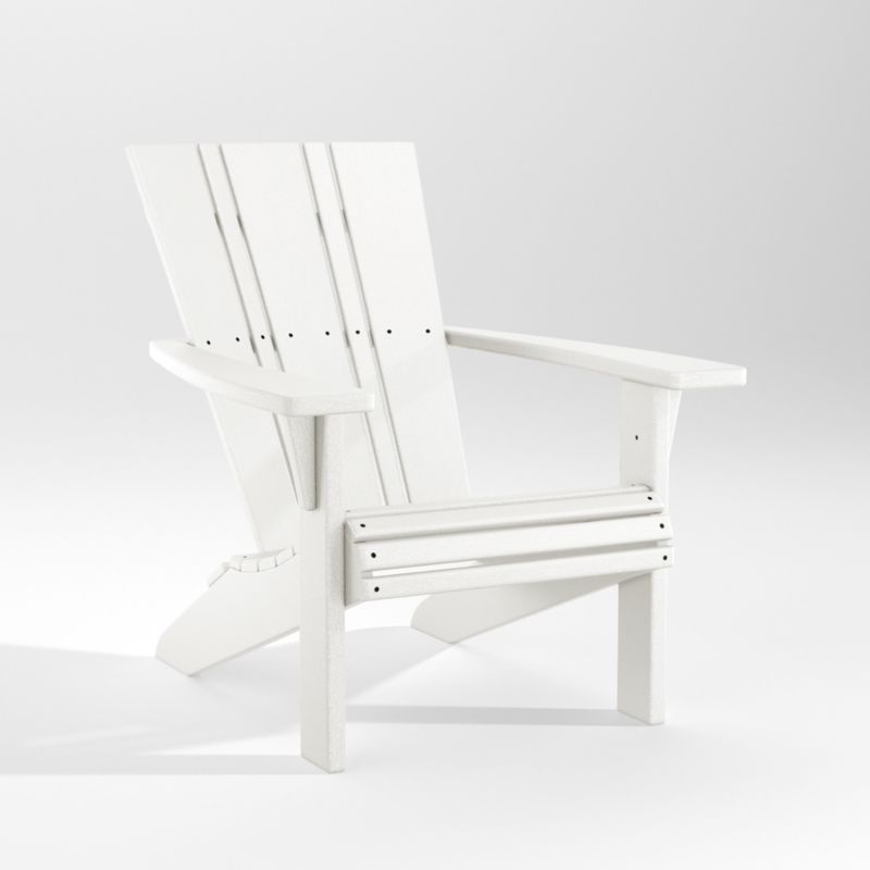 Vista II White Outdoor Adirondack Chair by POLYWOOD® - image 0 of 13