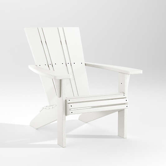 Vista II White Outdoor Adirondack Chair by POLYWOOD®