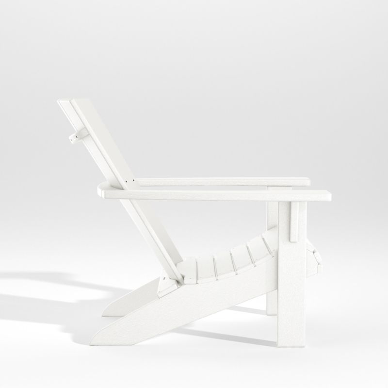 Vista II White Outdoor Adirondack Chair by POLYWOOD® - image 6 of 13