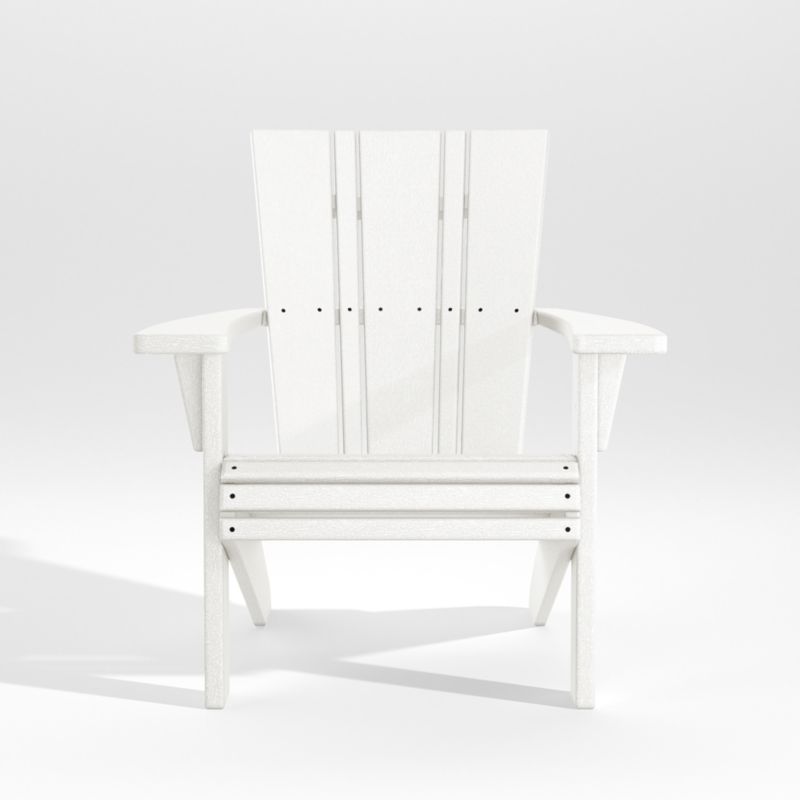 Vista II White Outdoor Adirondack Chair by POLYWOOD® - image 5 of 13