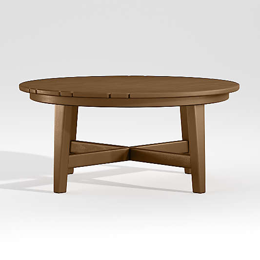 Vista II Teak Adirondack Outdoor Coffee Table by POLYWOOD®