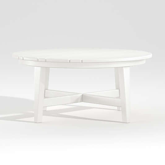 White Outdoor Coffee Tables Crate & Barrel