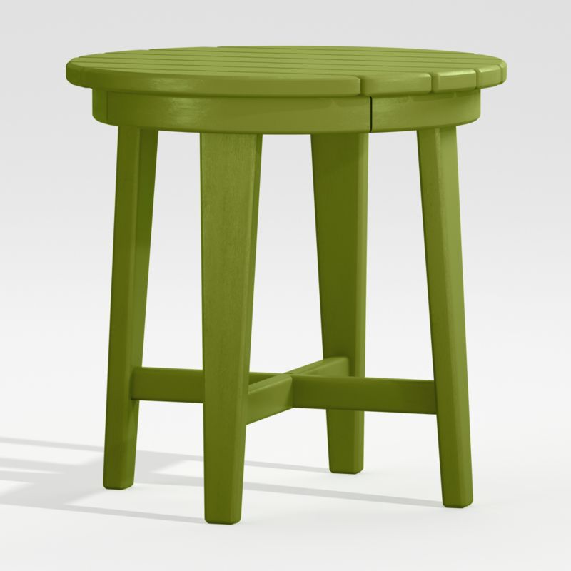 Vista II Lime Adirondack Outdoor Side Table by POLYWOOD® - image 2 of 6