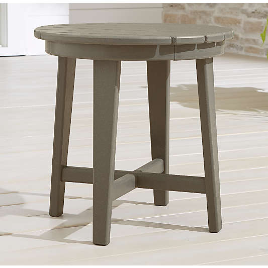 Vista II Slate Grey Adirondack Side Table