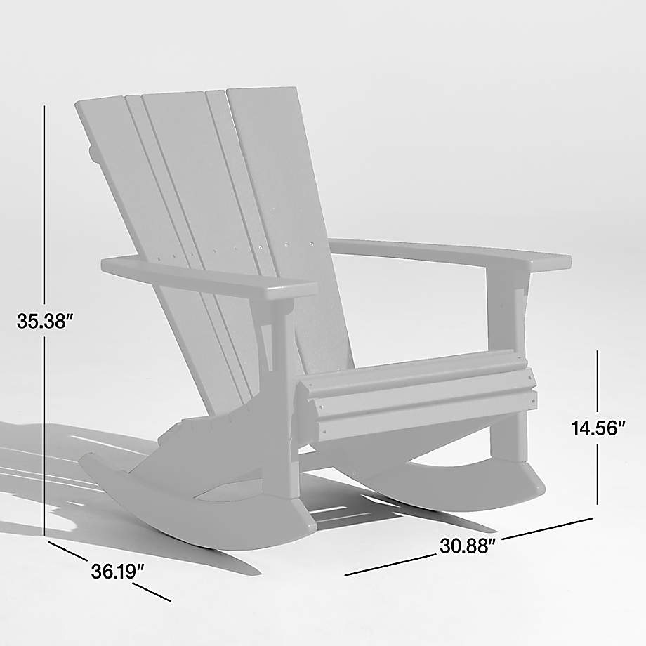 Polywood rocking store chair clearance