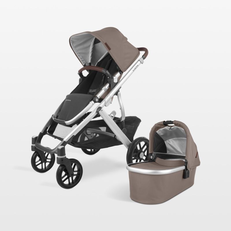 UPPAbaby ® Vista V2 Theo Brown Foldable Convertible Baby Stroller - image 0 of 10