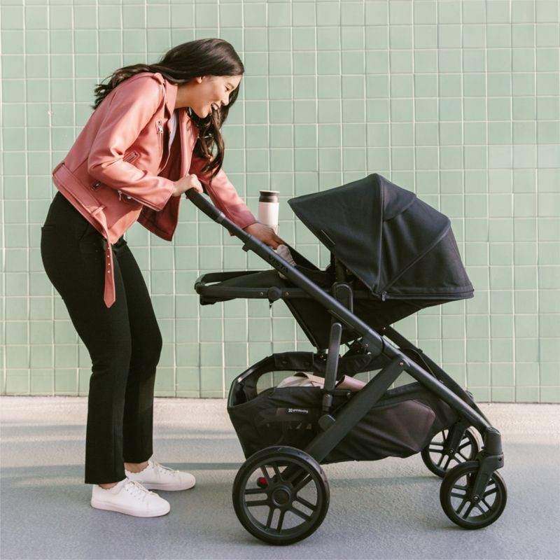 UPPAbaby ® Vista V2 Jake Black Foldable Convertible Baby Stroller - image 2 of 10