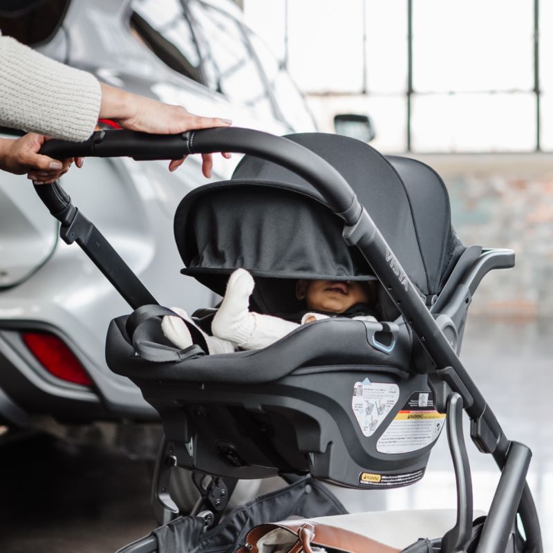 UPPAbaby Vista V3 Ada Sandstone Melange Foldable Convertible Baby Stroller + Aria V2 Infant Car Seat Travel System - image 1 of 8