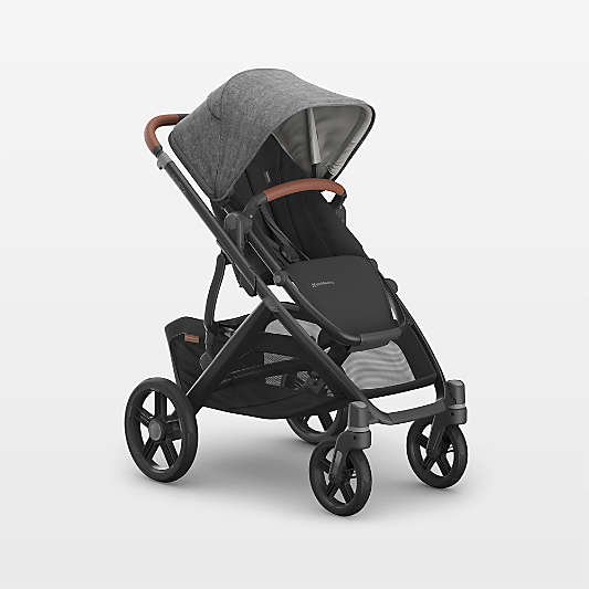 UPPAbaby ® Vista V3 Greyson Charcoal Melange Foldable Convertible Baby Stroller