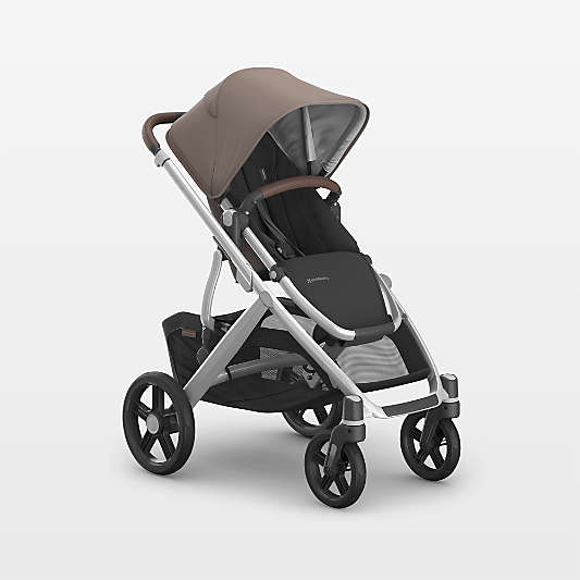 UPPAbaby ® Vista V3 Theo Dark Taupe Brown Foldable Convertible Baby Stroller